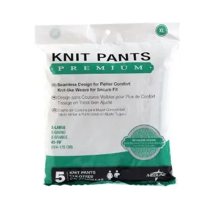 Protection Plus – Knit Pant Unisex Knit Weave Medium / Large Pull On Reusable – MSC86300