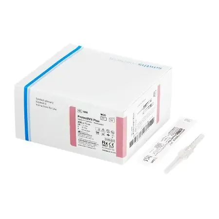 Protectiv Plus – Peripheral IV Catheter 20 Gauge 1.25 Inch Retracting Safety Needle – 306601