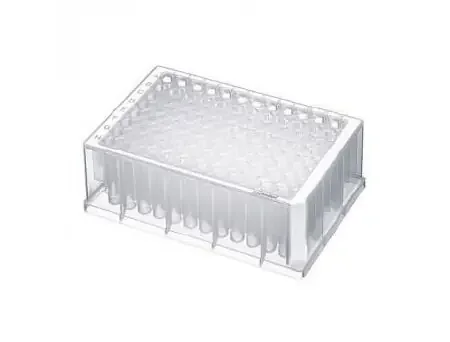 Protein LoBind – 96-Well Microplate Deepwell 1,000 µL White Frame / Clear Wells NonSterile – 951033308