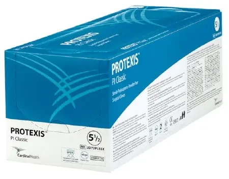 Protexis PI Classic – Surgical Glove Size 8.5 Sterile Pair Polyisoprene Extended Cuff Length Smooth Ivory Not Chemo Approved – 2D72PL85X