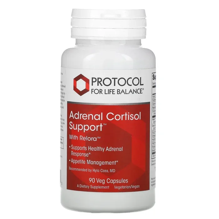 Protocol For Life Balance, Adrenal Cortisol Balance, 90 Veg Capsules