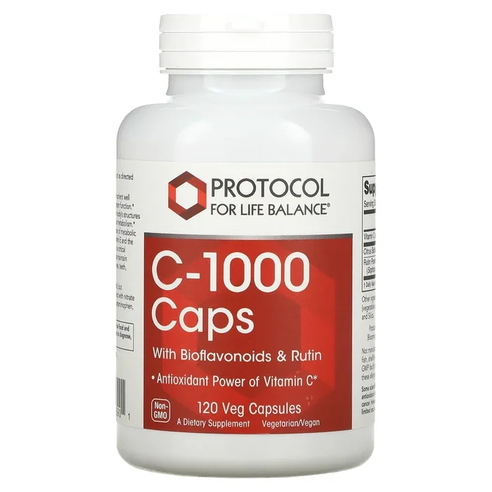 Protocol For Life Balance, C-1000, 120 Veg Capsules