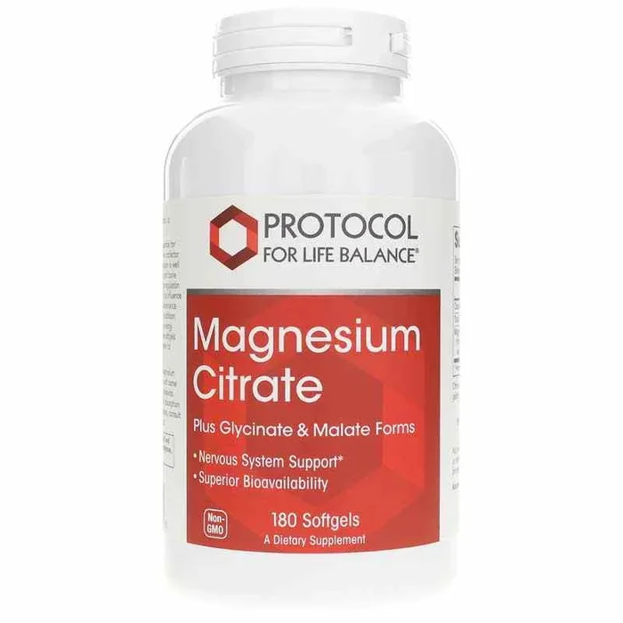 Protocol For Life Balance Magnesium Citrate Plus Glycinate & Malate
