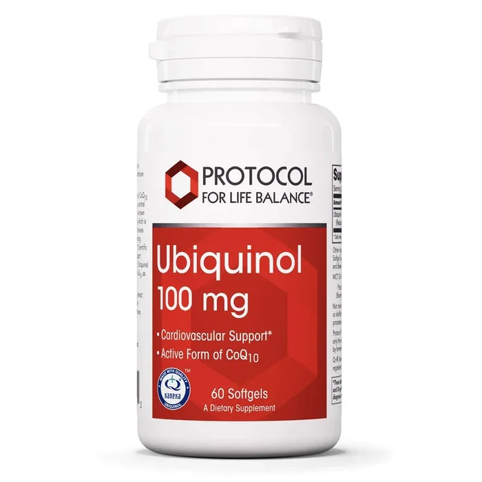Protocol For Life Balance Ubiquinol 100 Mg 60 Softgels – P3142