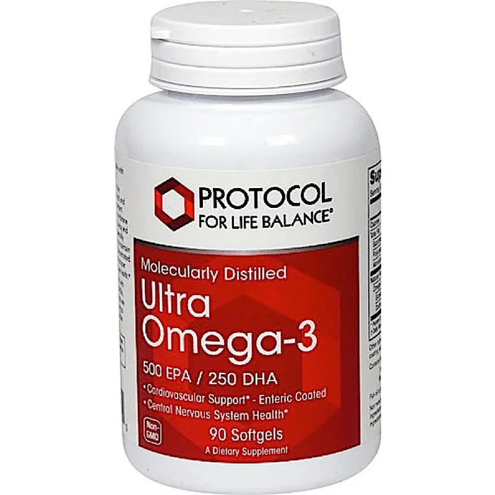 Protocol For Life Balance, ULTRA MOLEC OMEGA -3 500/250, 90 Softgels