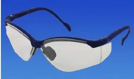 ProVision See-Breez – Safety Glasses Clear Tint Polycarbonate Lens Black Frame Over Ear One Size Fits Most – 3560BL