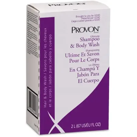 PROVON – Shampoo and Body Wash 2,000 mL Dispenser Refill Bag Light Herbal Scent – 3227-04