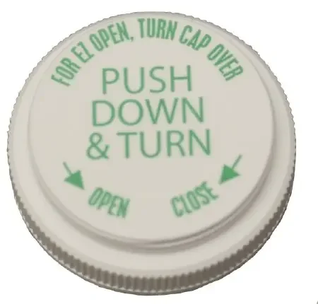 PRX – Reversible Medication Vial Cap For 30 and 60 Dram Vials – 64015420690