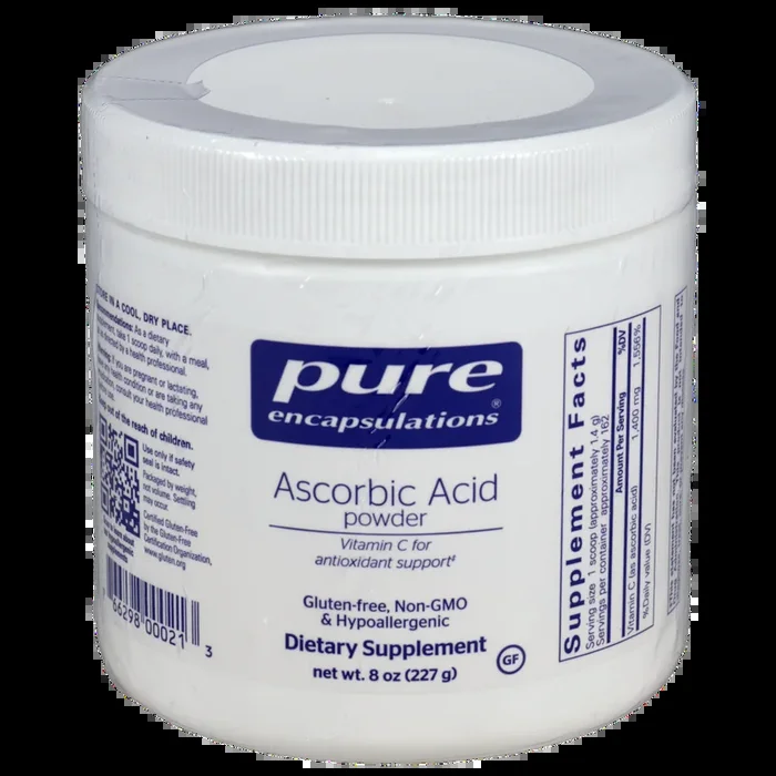 Pure Ascorbic Acid powder 227 gms by Pure Encapsulations