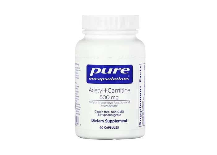 Pure Encapsulations Acetyl-L-Carnitine 500mg Capsules
