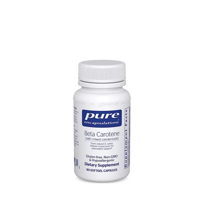 Pure Encapsulations, Beta Carotene 25000 IU, 90 Softgels