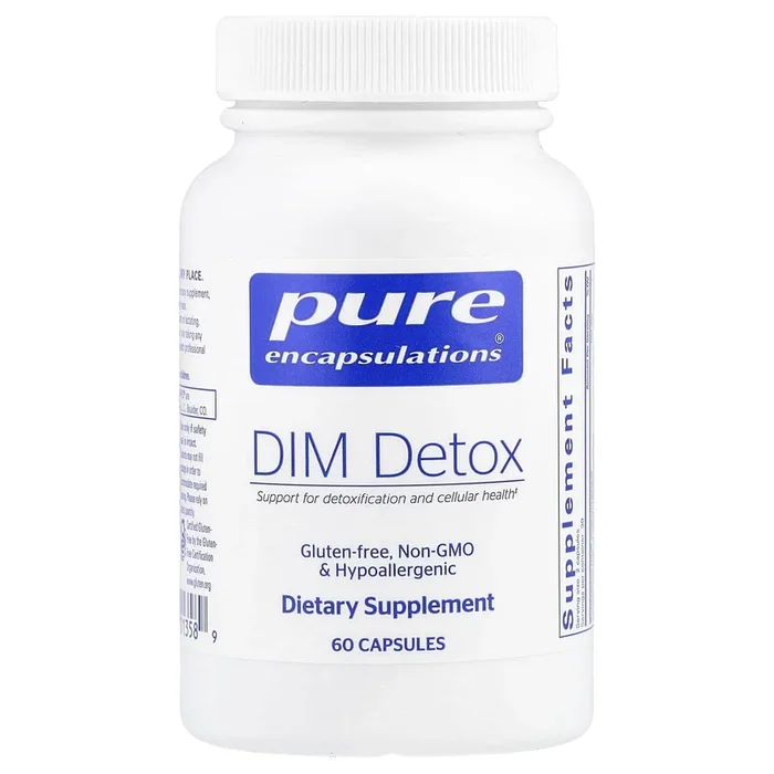 Pure Encapsulations, DIM Detox, 60 Capsules
