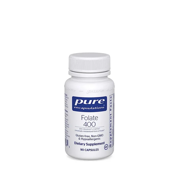 Pure Encapsulations, Folate 400, 90 Capsules