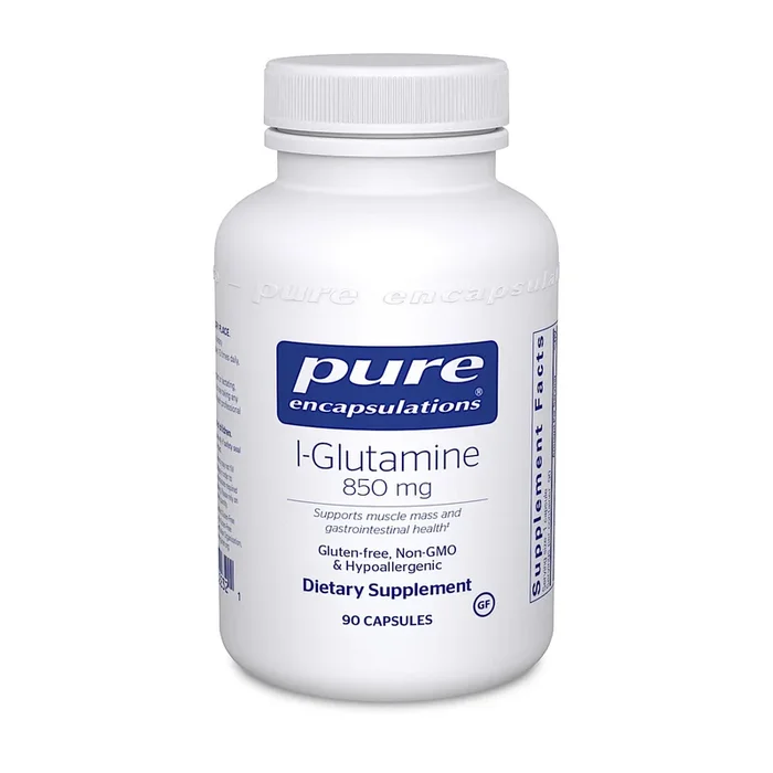 Pure Encapsulations, l-Glutamine 850 mg, 90 Capsules