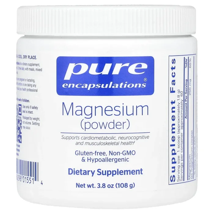 Pure Encapsulations, Magnesium Powder, 3.7 oz