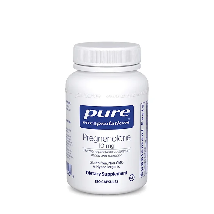Pure Encapsulations, Pregnenolone 10 mg, 180 Capsules