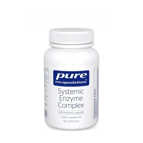Pure Encapsulations Systemic Enzyme Complex 180 Vegcap