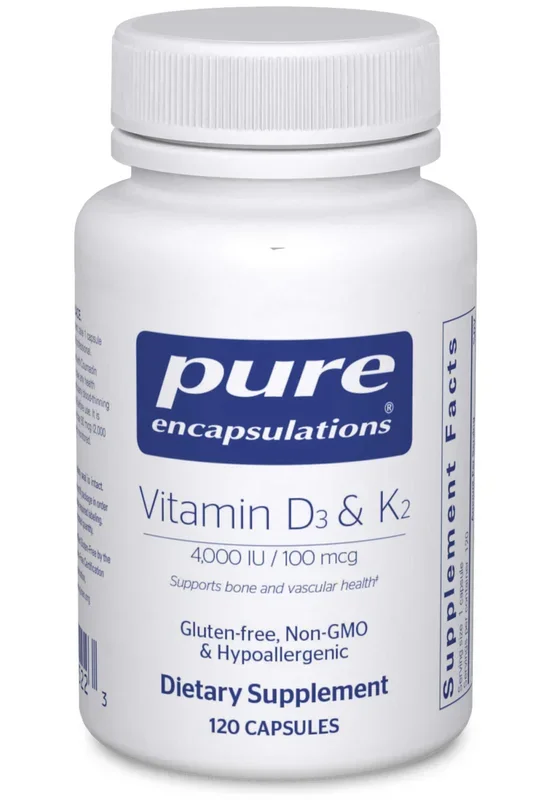Pure Encapsulations Vitamin D3 & K2