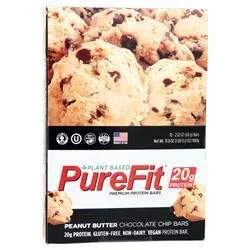 Purefit Premium Protein Bar Peanut Butter Chocolate Chip 15 bars
