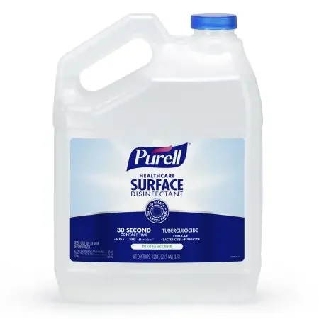 Purell – Surface Disinfectant Cleaner Alcohol Based Manual Pour Liquid 1 gal. Jug Unscented NonSterile – 4340-04