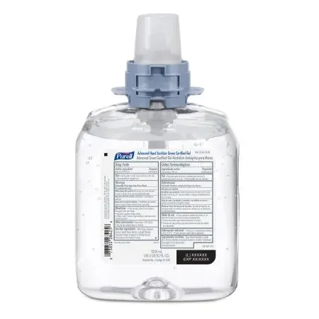 Purell Advanced Green Certified – Hand Sanitizer 1,200 mL Ethyl Alcohol Gel Dispenser Refill Bottle – 5091-04