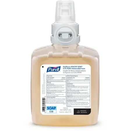 Purell Healthy Soap – Antimicrobial Soap Foaming 1,200 mL Dispenser Refill Bottle Floral Scent – 7878-02