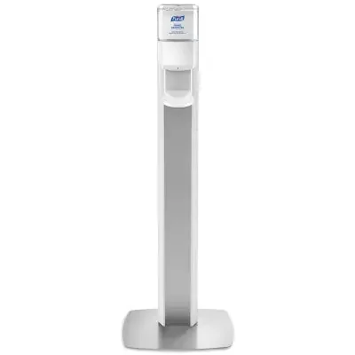 Purell Messenger ES6 – Hand Hygiene Dispenser White ABS Plastic Automatic 1200 mL Floor Mount – 7306-DS-SLV