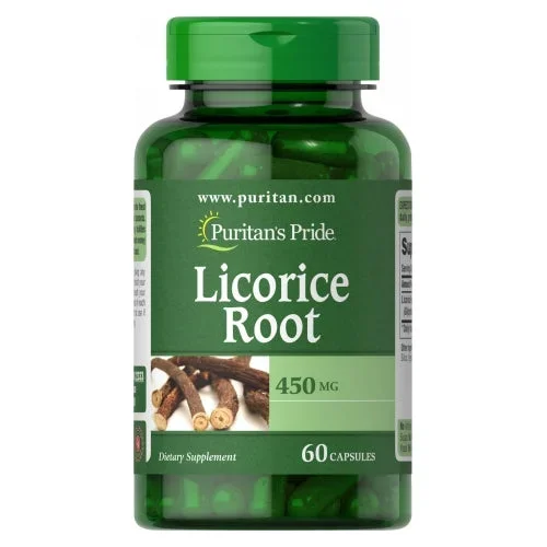 Puritan’s Pride, Licorice Root, 450 mg, 60 Capsules