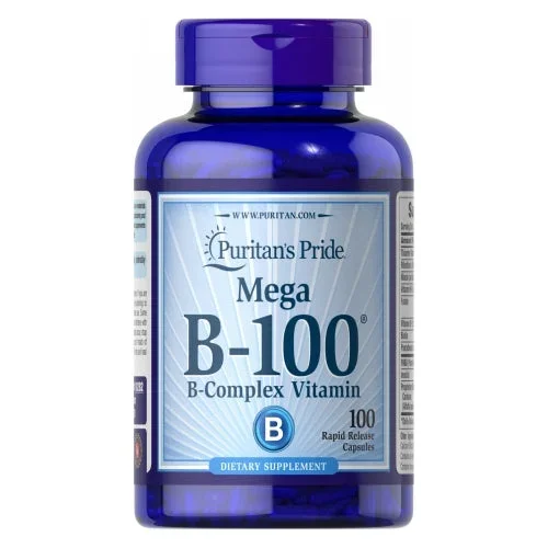 Puritan’s Pride, Vitamin B-100 Complex, 100 Capsules