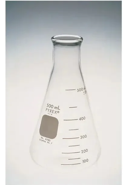 Pyrex – Erlenmeyer Flask Borosilicate Glass 500 mL (16 oz.) – S63273