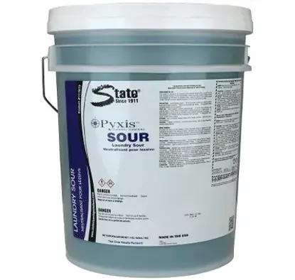Pyxis – Laundry Sour 5 gal. Pail Liquid Concentrate Acrid Scent – 117673