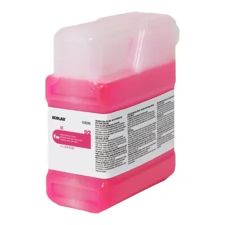 QC 93 Ultra Concentrated Acid Bathroom Cleaner – Surface Cleaner Acid Based Manual Pour Liquid Concentrate 1.3 Liter Jug Floral Scent NonSterile – 6100280