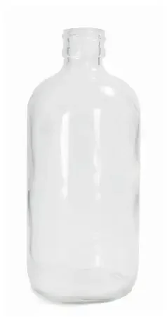 Qorpak – Boston Round Bottle Glass 240 mL (8 oz.) – 02-991-831