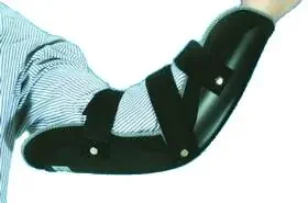 QualCraft – Elbow Immobilizer Medium / Large Contact Closure Beige – 510504