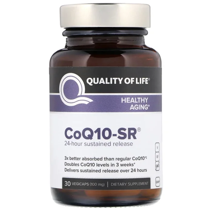 Quality Of Life, CoQ10 – SR 100mg, 30 vcaps
