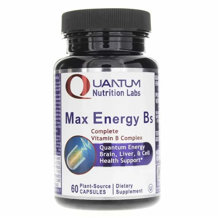 Quantum Nutrition Labs Max Energy Bs Capsules