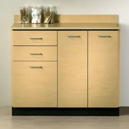 Quick Care – Base Cabinet Floor Standing Laminate 2 Drawers 2 Shelves – 8042-0AB-1NT-2NT