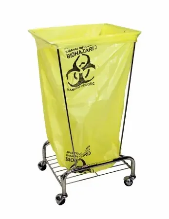 R & B Wire Products – Hamper Stand Rolling Square Opening Manual Without Lid – 699