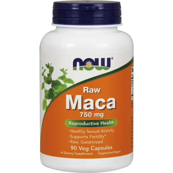 Raw Maca 750 mg 90 vcaps by NOW