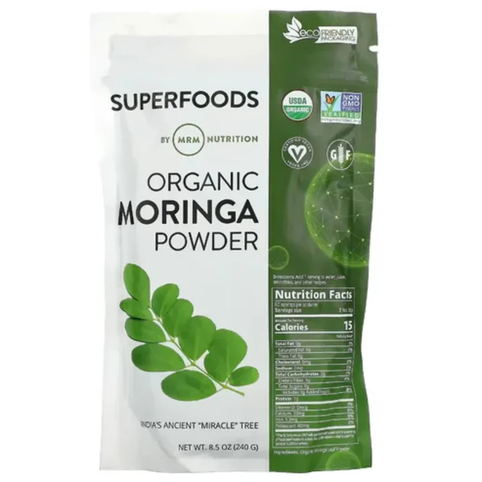 Raw Organic Moringa Leaf Powder