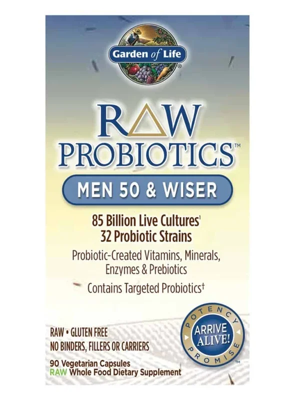 RAW Probiotics Men 50 and Wiser by Garden of Life