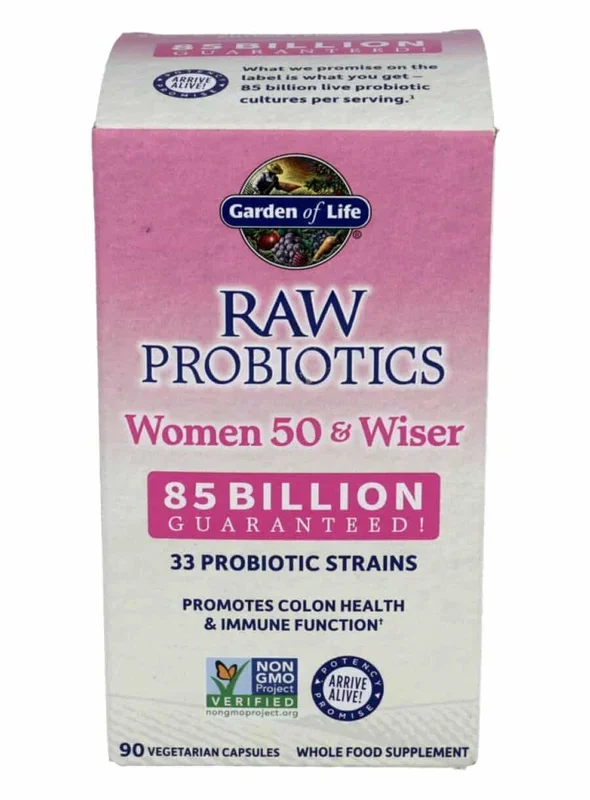 RAW Probiotics Women 50 and Wiser by Garden of Life