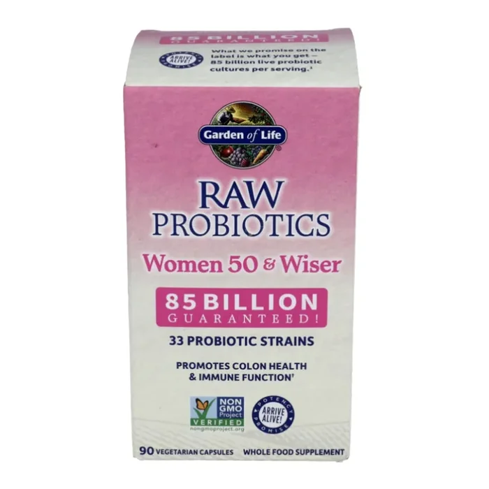 RAW Probiotics Women 50 and Wiser