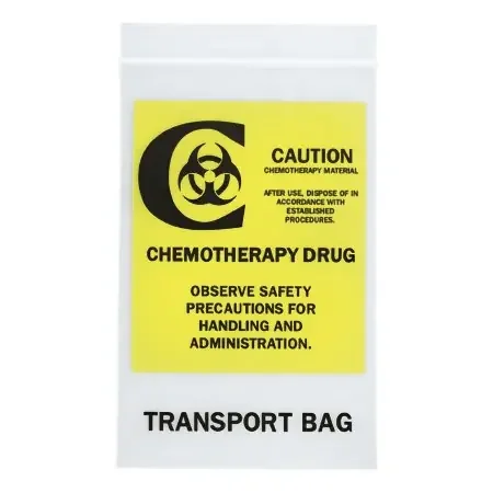 RD Plastics – Chemo Drug Transport Bag 12 X 15 Inch Clear Zip Closure – Q135