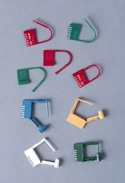 RD Plastics – Padlock Seal Padlock Green Plastic – R81