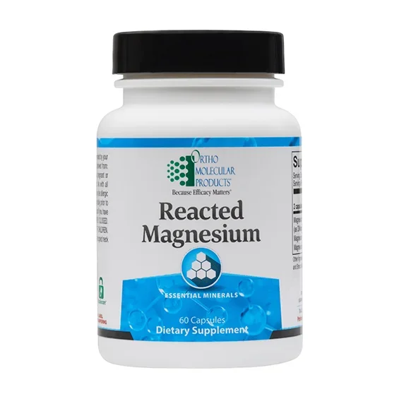 Reacted Magnesium (60 caps) by Orthomolecular