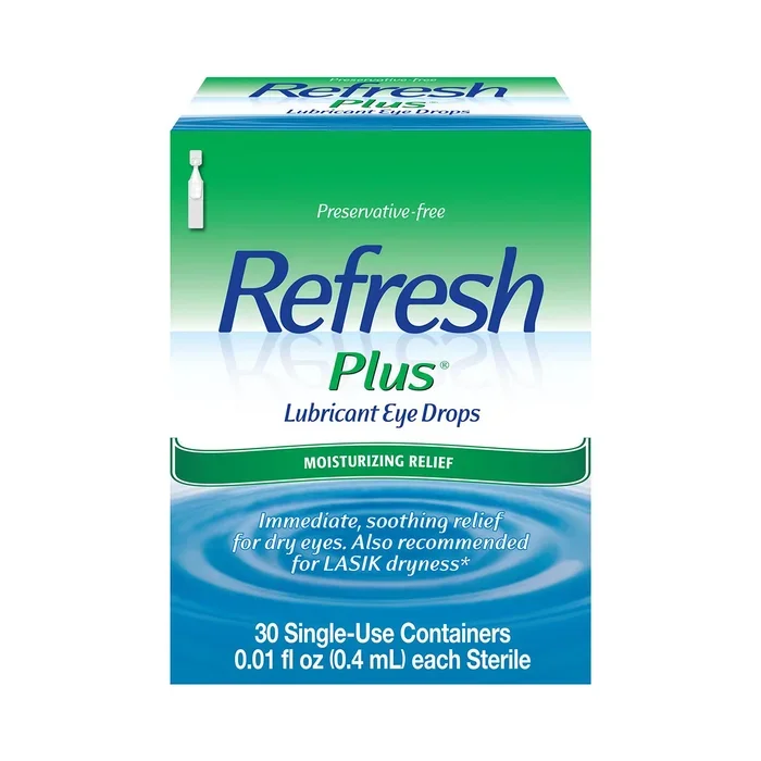 Refresh Plus Lubricant Preservative Free Eye Drops (30 vials)
