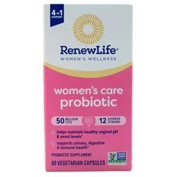 Renew Life Women’s Care Probiotic (50 Billion CFU) 60 vcaps