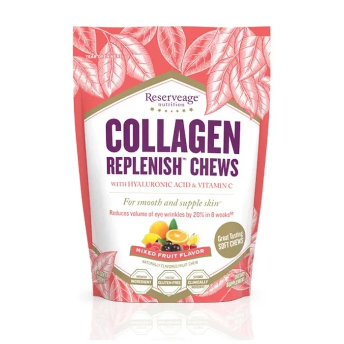 Reserveage Nutrition Collagen Replenish Chews 60 count