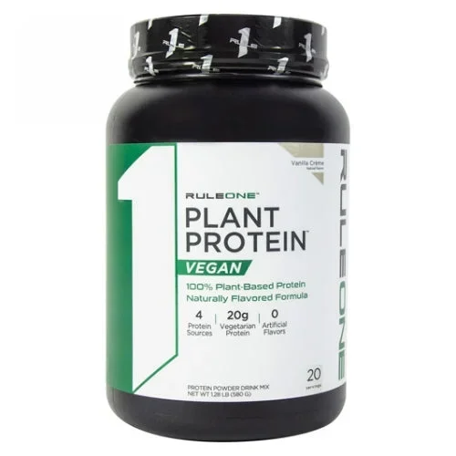 Rule 1, R1 Plant Protein Vanilla Crème, 1.28 Lbs